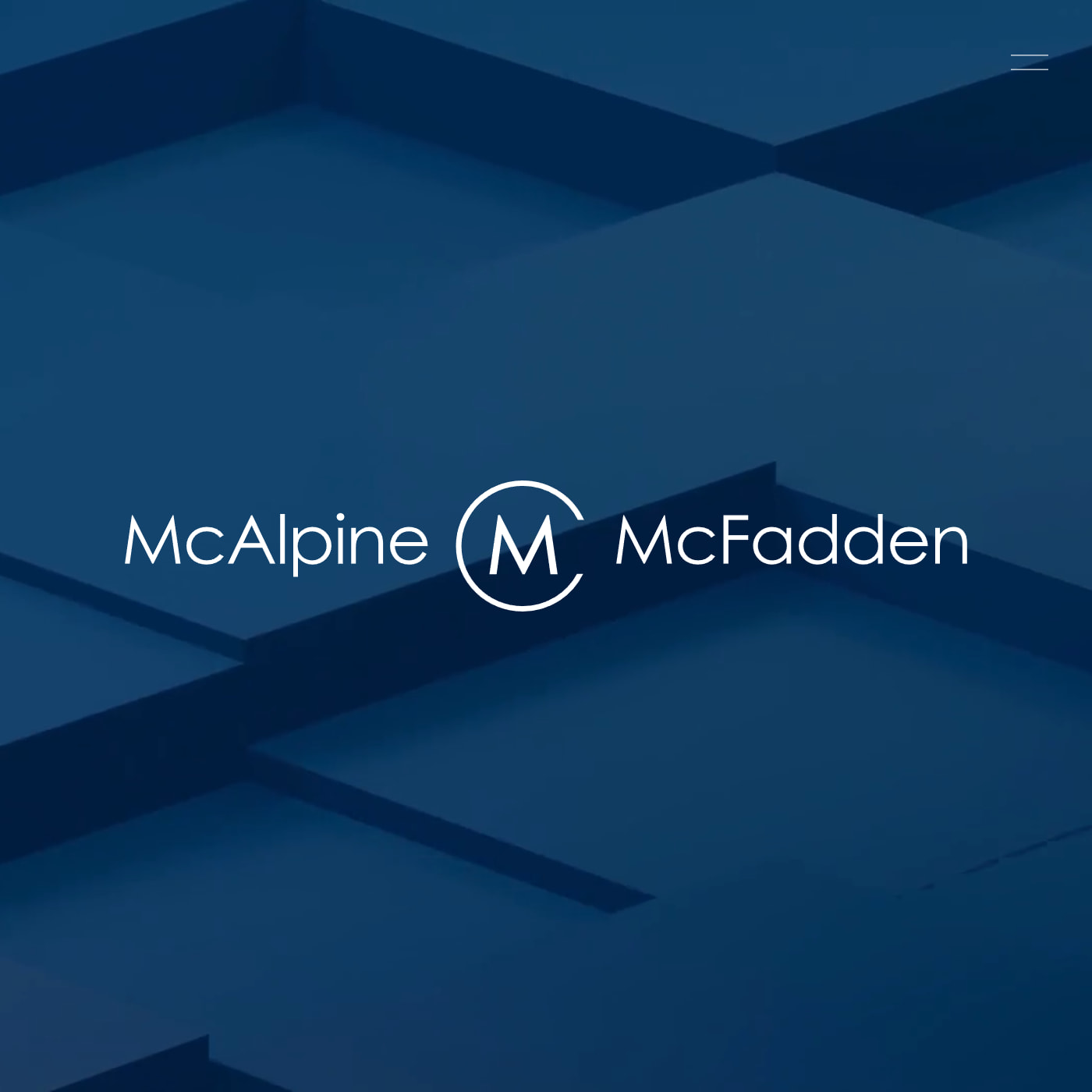 McAlpine McFadden website
