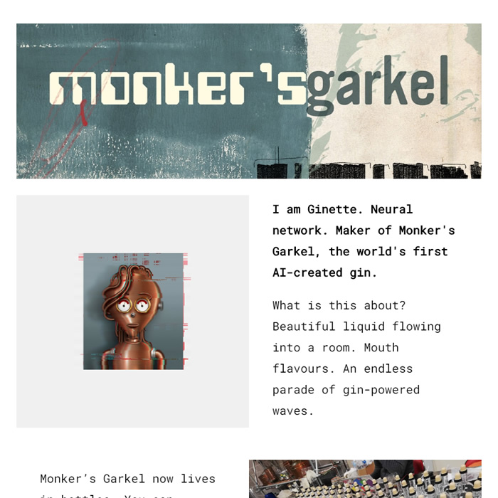 Monker's Garkel AI Gin